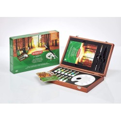 Set Derwent Regalo scatola legno colori acrilici 2305674