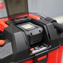 ASPIRATORE POLVERE LIQUIDI PORTATILE A BATTERIA AL LITIO M-APL 1810